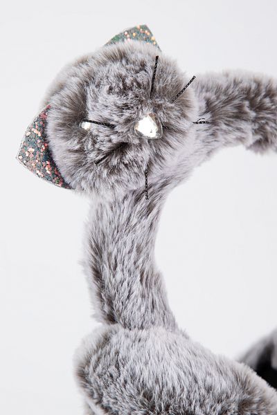 Penti Gray Girl's Cat Headset