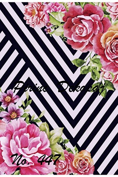 LİNEART ورق ديكوباج نحاسي Lineart رقم: L447 - 29x42 سم