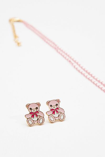 Penti Multicolored Girls Tedy Necklace Set