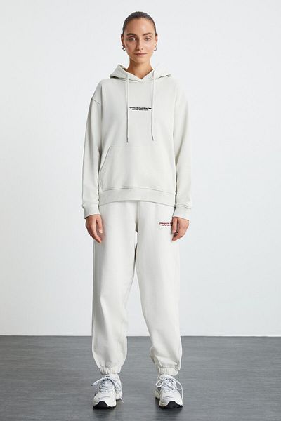 GRIMELANGE KARELY Hellgraue Damen-Jogginghose