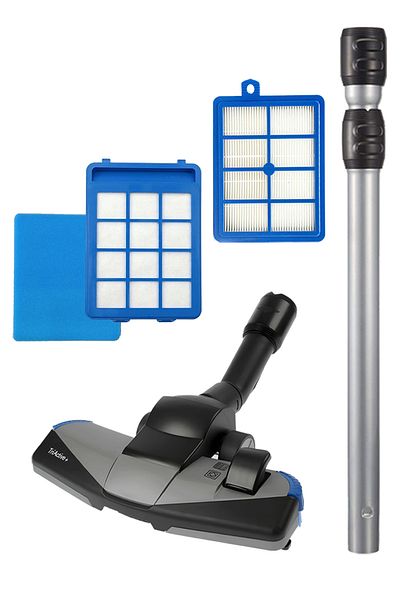 Chisty Philips Xb 9125 Marathon - Set of 4 Compatible Vacuum Cleaner, Pipe Head and Hepa Filter
