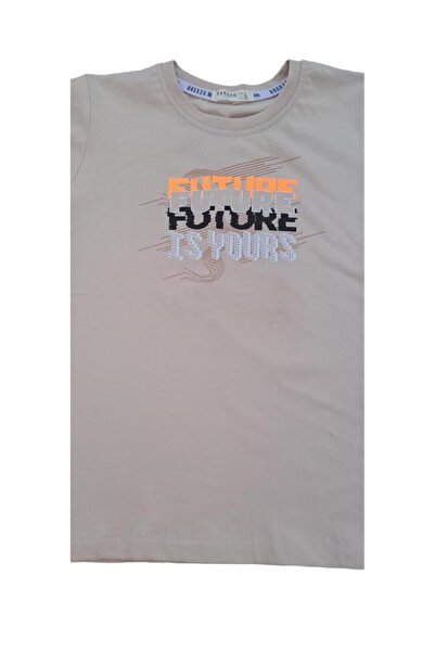 Breeze Μπλουζάκι από βαμβακερό αγόρι με γραμμένο το μέλλον