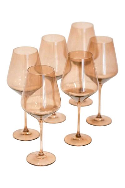 P H Panayır Home Gold Coffee Side Soft Drink Water Glass Set Glassware
