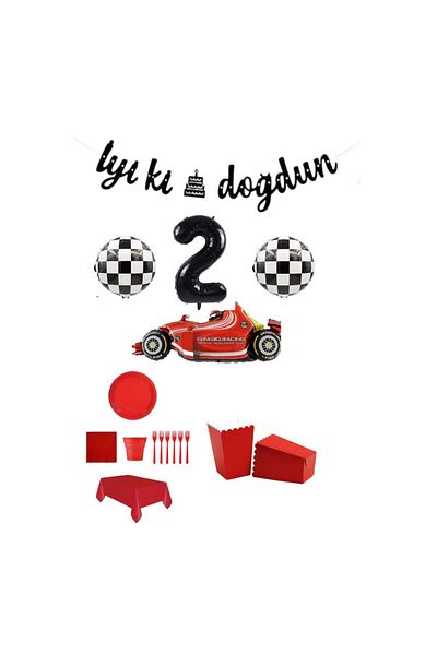 Mini Parti MINI PARTY STORE ΣΕΤ ΓΕΝΕΘΛΙΩΝ ΑΥΤΟΚΙΝΗΤΟ ΑΓΩΝΑ