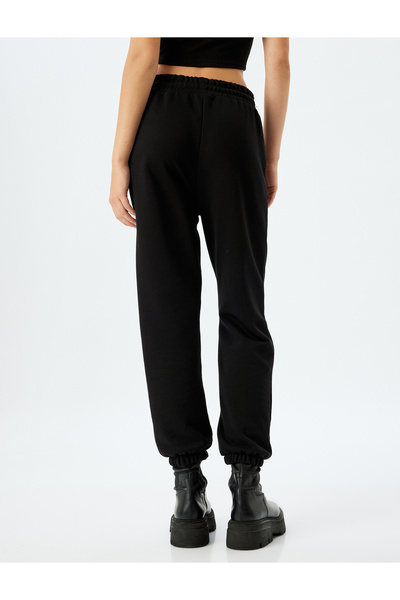 Koton Φούτερ Jogger με δεμένες τσέπες στη μέση