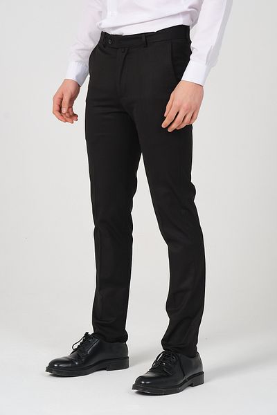 HYMAN Ανδρικό υφασμάτινο παντελόνι Slim Fit
