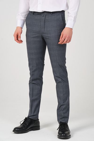 HYMAN Ανδρικό υφασμάτινο παντελόνι Slim Fit