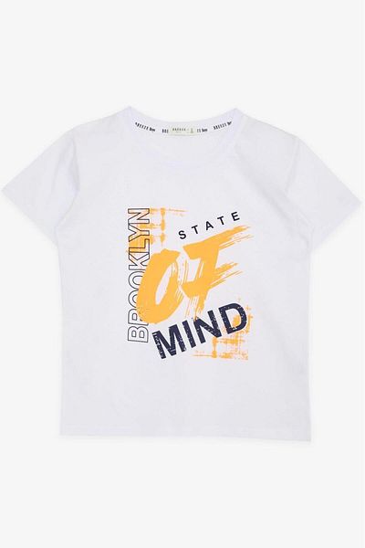 Breeze Boy's Cotton Comfortable Fit Wide T-shirt
