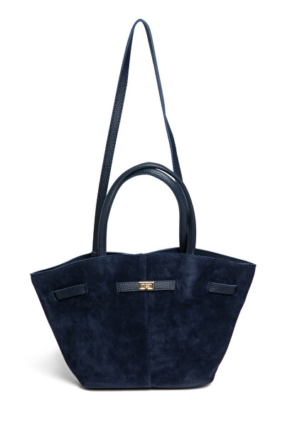 çkn sedat çakan çanta & fular & aksesuar حقيبة كتف نسائية من جلد الغزال الأصل...