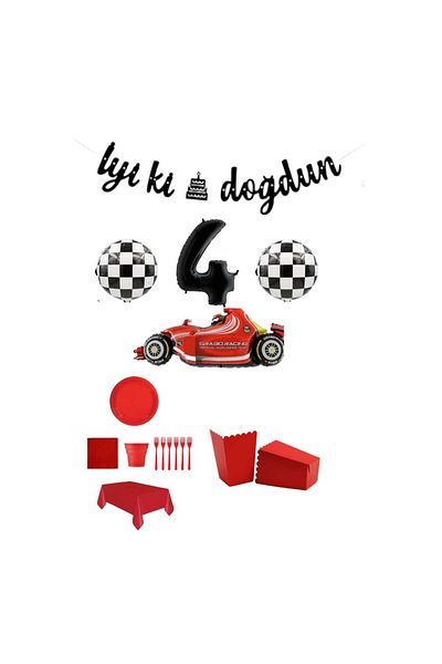 Mini Parti MINI PARTY STORE ΣΕΤ ΓΕΝΕΘΛΙΩΝ ΑΥΤΟΚΙΝΗΤΟ ΑΓΩΝΑ