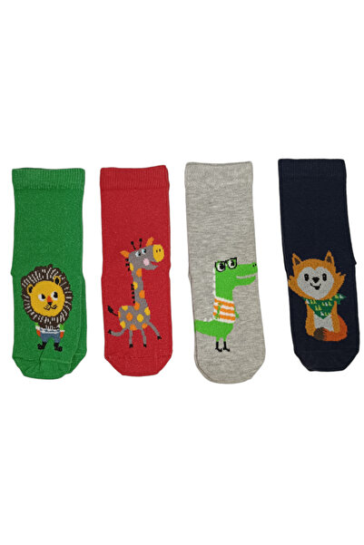 stellare 4 чифта сладки детски чорапи до глезена с шарки