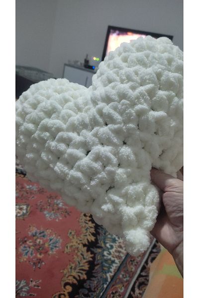 Kevser nur tuhafiye Decorative Heart Pillow