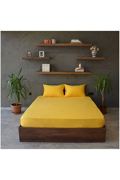 ÖZYURTLAR HOME Çift Kişilik Ranforce Lastikli Çarşaf Seti