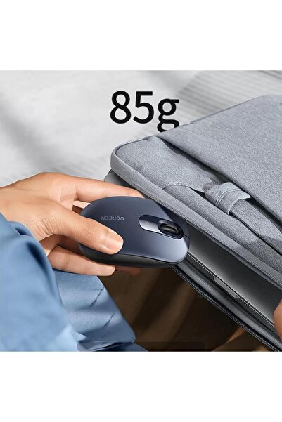 Ugreen 2400dpı 2.4ghz Wireless Kablosuz Sessiz Mouse Gece Mavisi