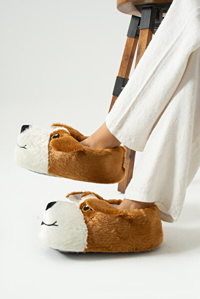 ALTUVATEKS Sevimli Köpek Figürlü Panduf