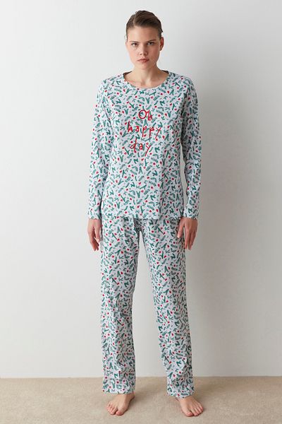 Penti Set pijamale Gri deschis Melange Happy Day