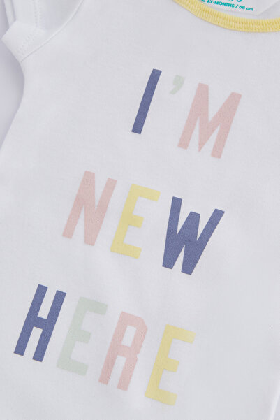 Penti Unisex Slogan Fam Bodysuit