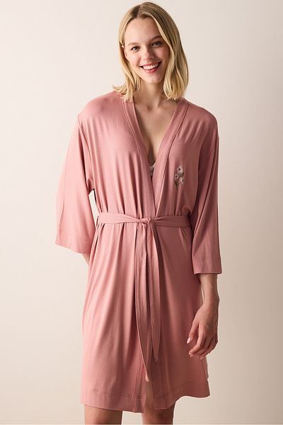 Penti Σετ ρόμπα Margot Pink