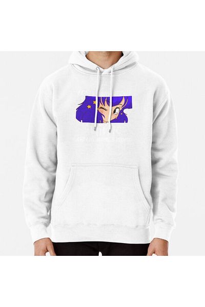 Denim Iconic Anime Merchandise - I Only Care about Anime Printed Sweatshirt