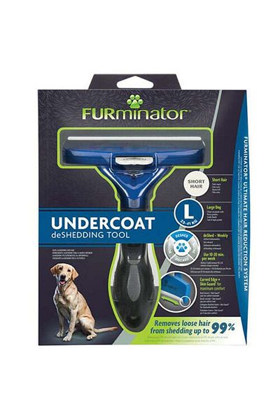 Furminator شعر قصير - مشط كلب كبير فروي قصير