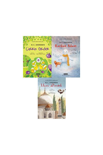Yapı Kredi Yayınları Andersen Masalları Seti ( Çirkin Ördek - Uçan Sandık - K...