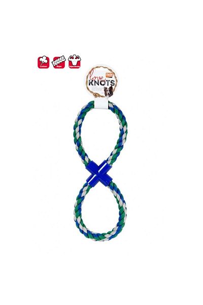 Karlie 8 Shaped Stress Rope 38 Cm SnowColorful
