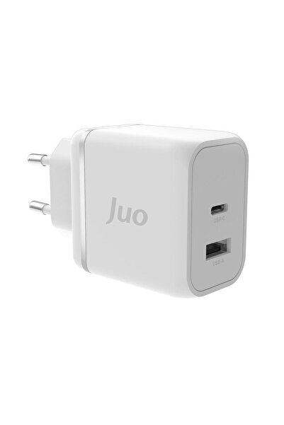 Juo 45w Gan Usb-c Usb-a Şarj Aleti Iphone & Ipad & Macbook & Samsung Uyumlu Pd Type-c Hızlı Şarj C