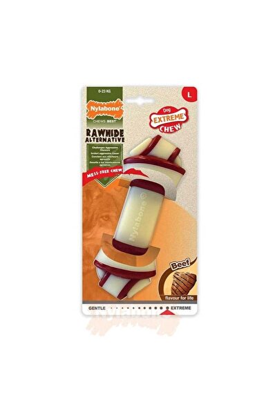 Nylabone عظمة بديلة من الجلد الخام من دورا تشو للكلاب