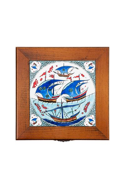 Anadolia Tile Series Kalyon 1 Solid Decorative Box