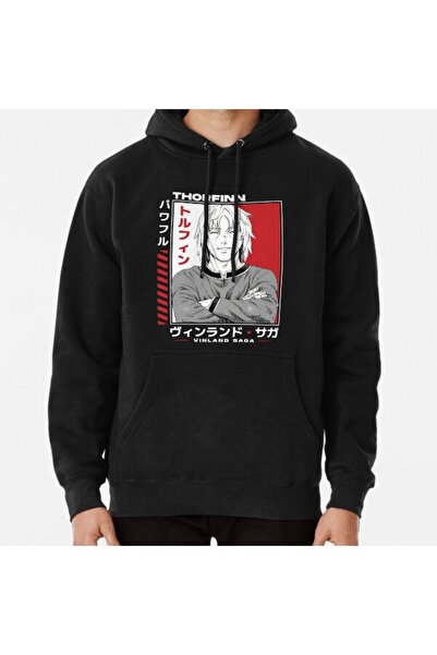 exans moda سويت شيرت بطبعة Thorfinn Smile Vinland Saga