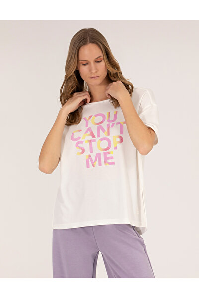 Pierre Cardin Tricou Oversize Ecru 50263618-VR019