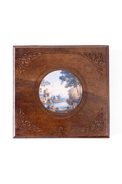 Anadolia Travel in the Palace Garden Small Size Vintage Solid Box