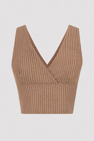 Penti Μπεζ Ginger Crop Tank Top πιτζάμα