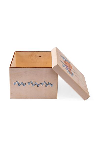 Anadolia Special Decorative Wooden Box for Women - Small Size with Lid for the Day