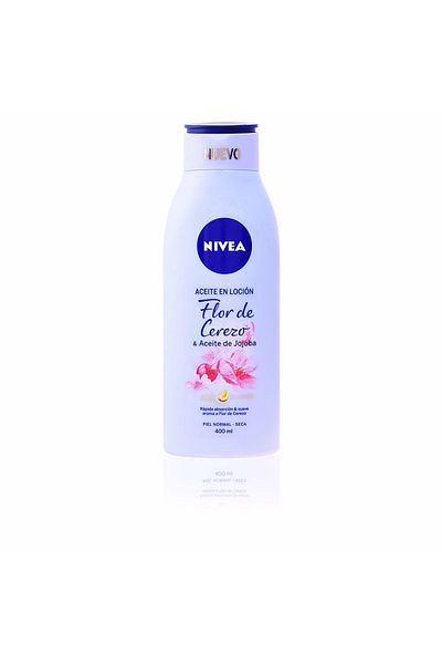 NIVEA Aceite En Locion Flor Cerezo &amp; Jojoba Nivea 400 ml