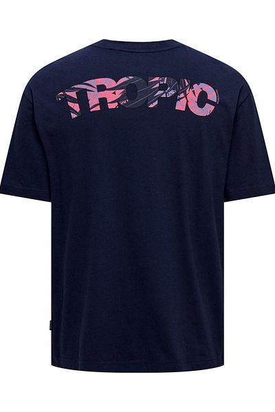 Only & Sons Onsmervyn Life Rlx Summer Ss Tee 22029519 Navy Blue