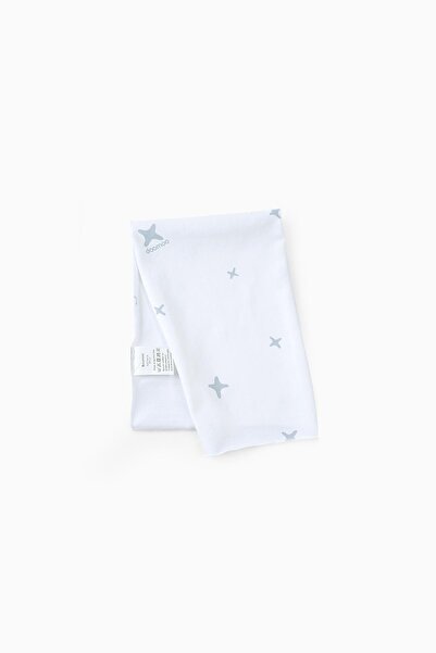Boumini Baby Shoulder and 3-Piece Mouth Diaper Blue Stars