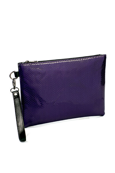 Capone Outfitters Paris Women Clutch Portfolio Purple Bag