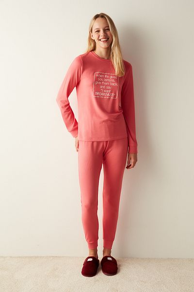 Penti Breakfast Thermal T-Shirt Pajama Top