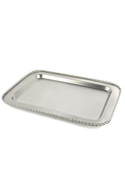 Mikasa Moor Gümüş Dikdörtgen Tepsi 40x30cm P142.365141