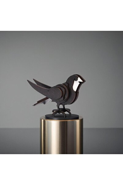 Anadolia Ebabil Kuşu 3 Boyutlu Ahşap Obje