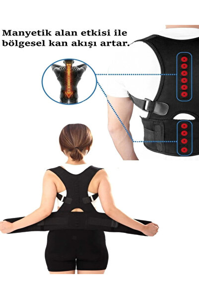 Ankaflex Exp Magnetic Upright Posture Corset Medical Back and Shoulder Corset Upright Hunching Corset Unisex