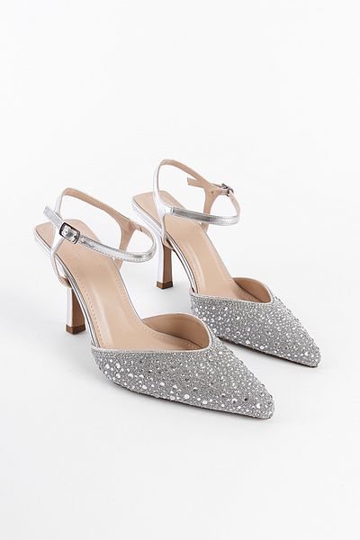 Capone Outfitters Damenschuhe mit mittelhohem Absatz und spitzer Spitze