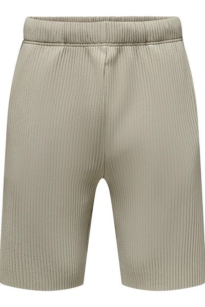 Only & Sons Onsasher Rlx Πλισέ Σορτς Χακί