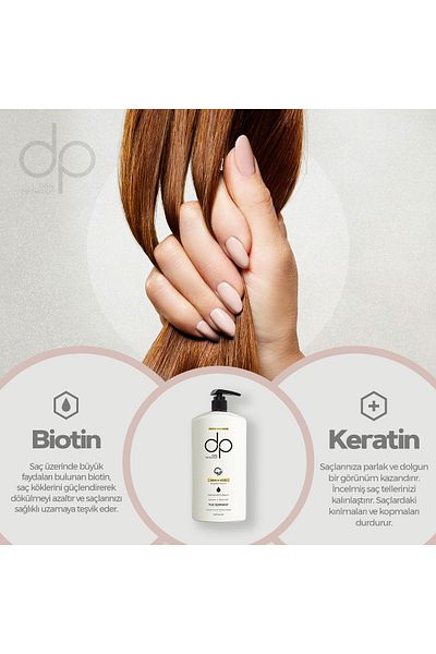 dp Daily Perfection 500 ml Cotton Milk Shampoo - X 4 Pieces