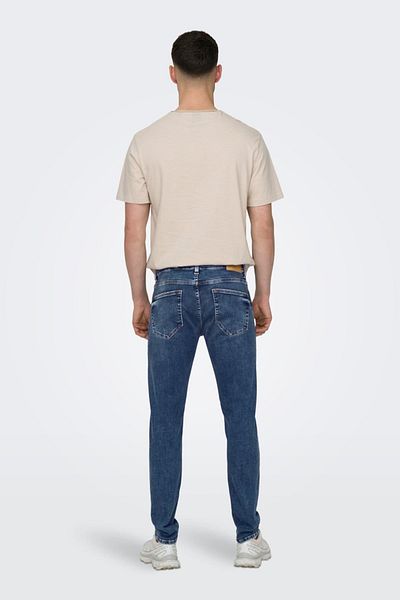 Only & Sons Skinny Jeans ONSWARP Niedrige Taille Skinny Fit Jeans