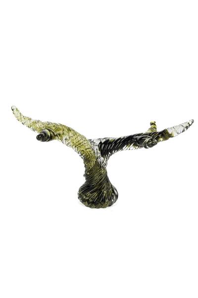 Mikasa Moor Yağ Yeşili Ağaç Cam Dekoratif Obje 40x14x22cm P355.370749