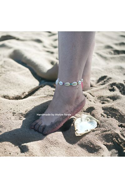 Atolye Ferda Seashell Colored Anklet