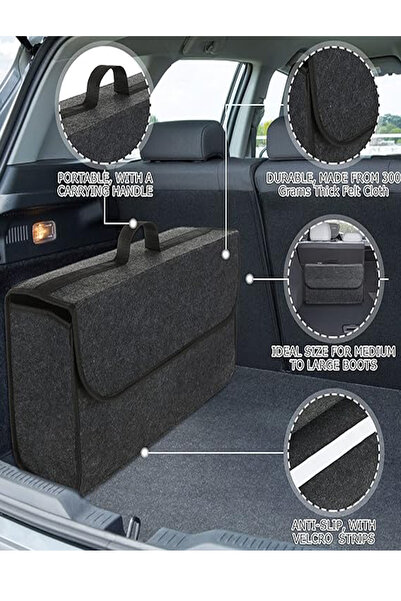 Bagaj Düzenleyici  Araç Oto Bagaj Düzenleyici Çanta Organizer