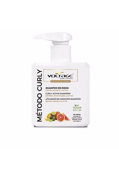 Voltage Cosmetics Rizos Metodo Ccccy Champú Voltage Cosmetics 500 ml